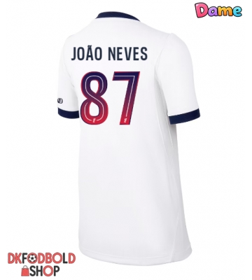 Paris Saint-Germain Joao Neves #87 Udebanetrøje Dame 2026-27 Kort ærmer